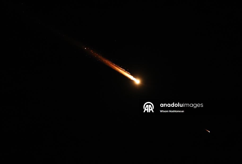 Запущенные из Ирана ракеты зафиксированы в небе над Западным берегом