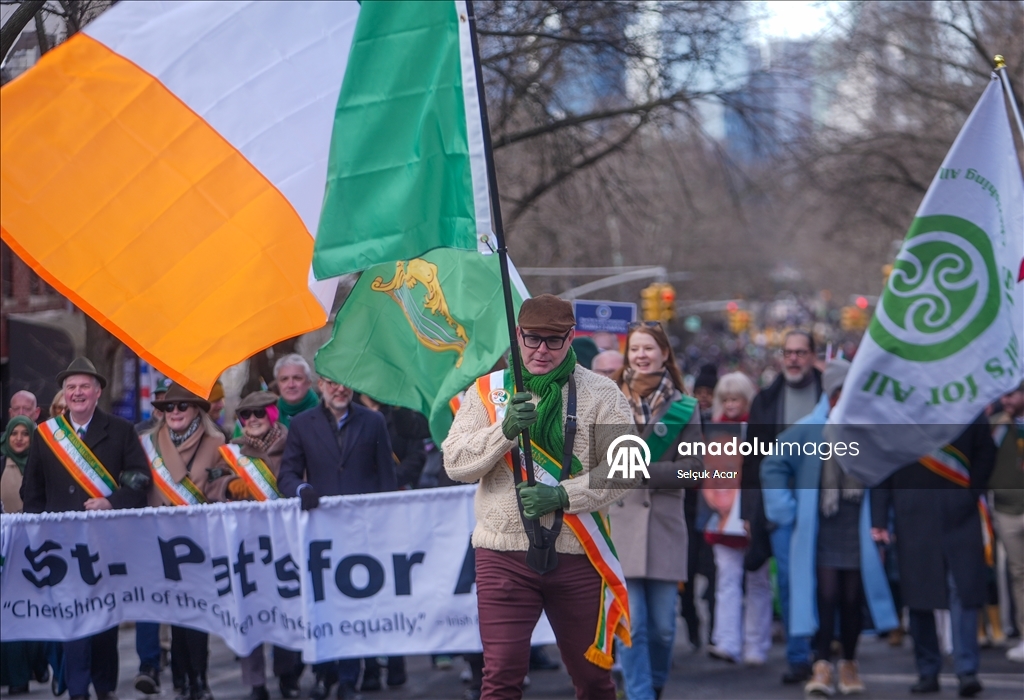 В Нью-Йорке прошел марш в честь Дня святого Патрика