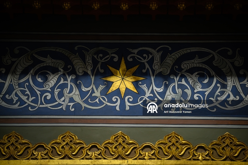 2. Abdülhamid'in el izlerini taşıyan Yıldız Hamidiye Camisi