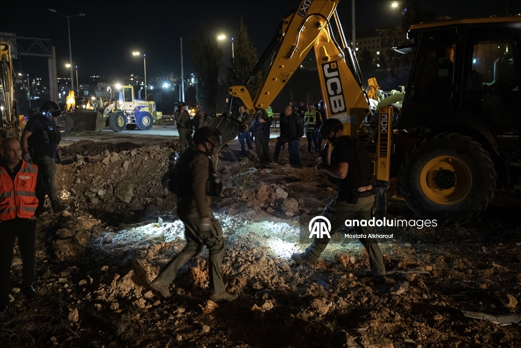 Шесть человек ранены в результате падения иранской ракеты в Иерусалиме