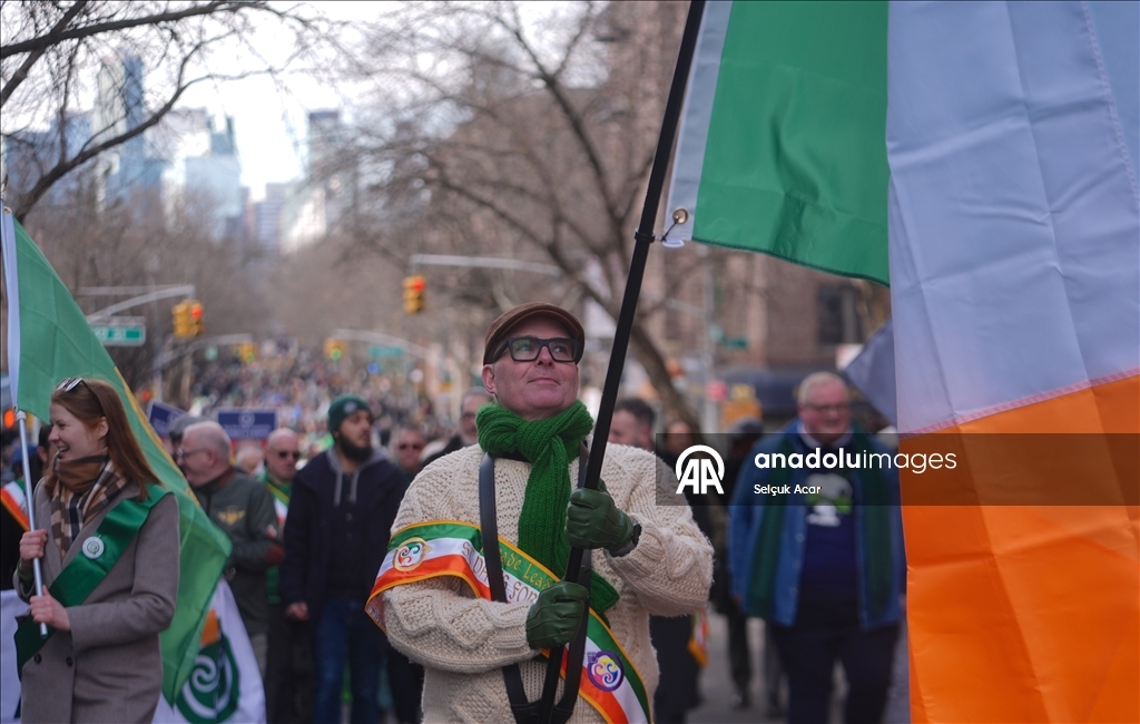 В Нью-Йорке прошел марш в честь Дня святого Патрика