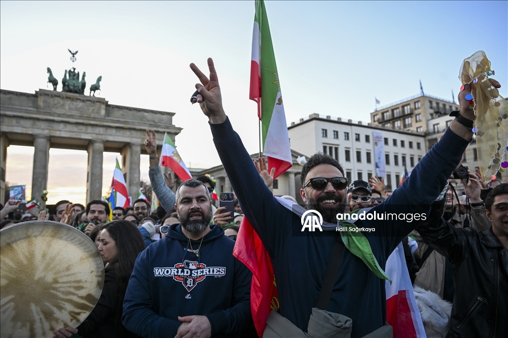 Акция протеста в Берлине