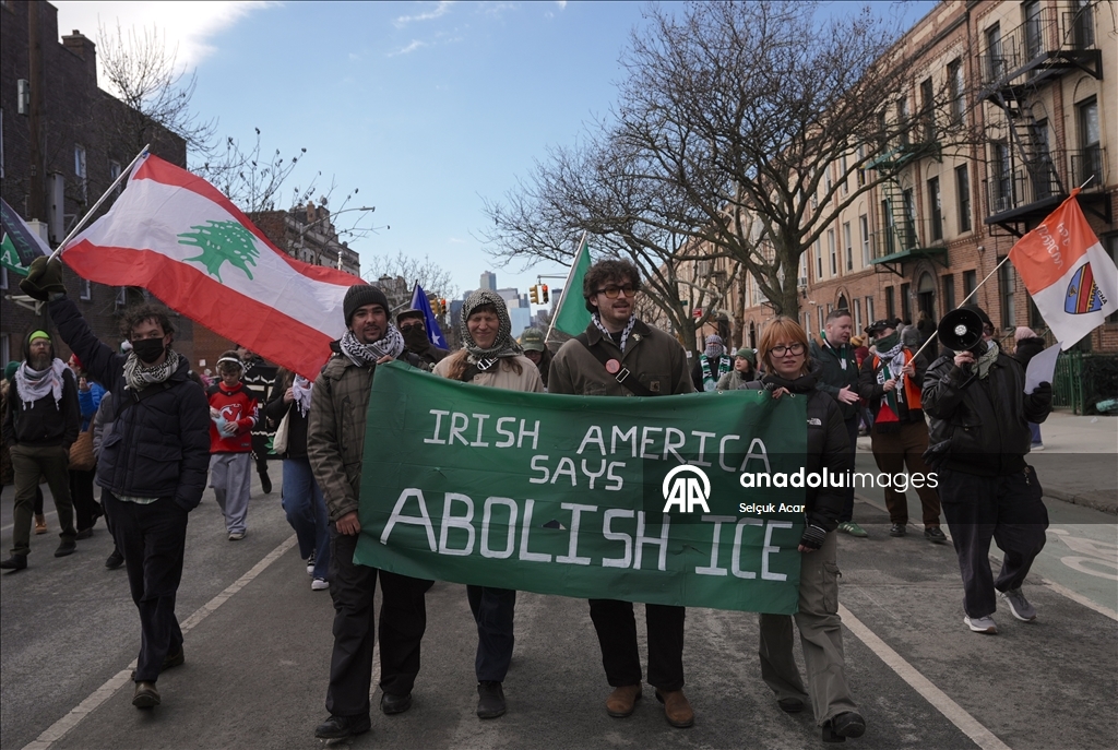 В Нью-Йорке прошел марш в честь Дня святого Патрика