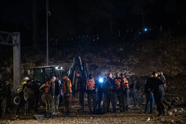 Шесть человек ранены в результате падения иранской ракеты в Иерусалиме