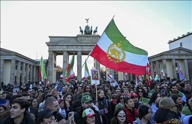 Акция протеста в Берлине