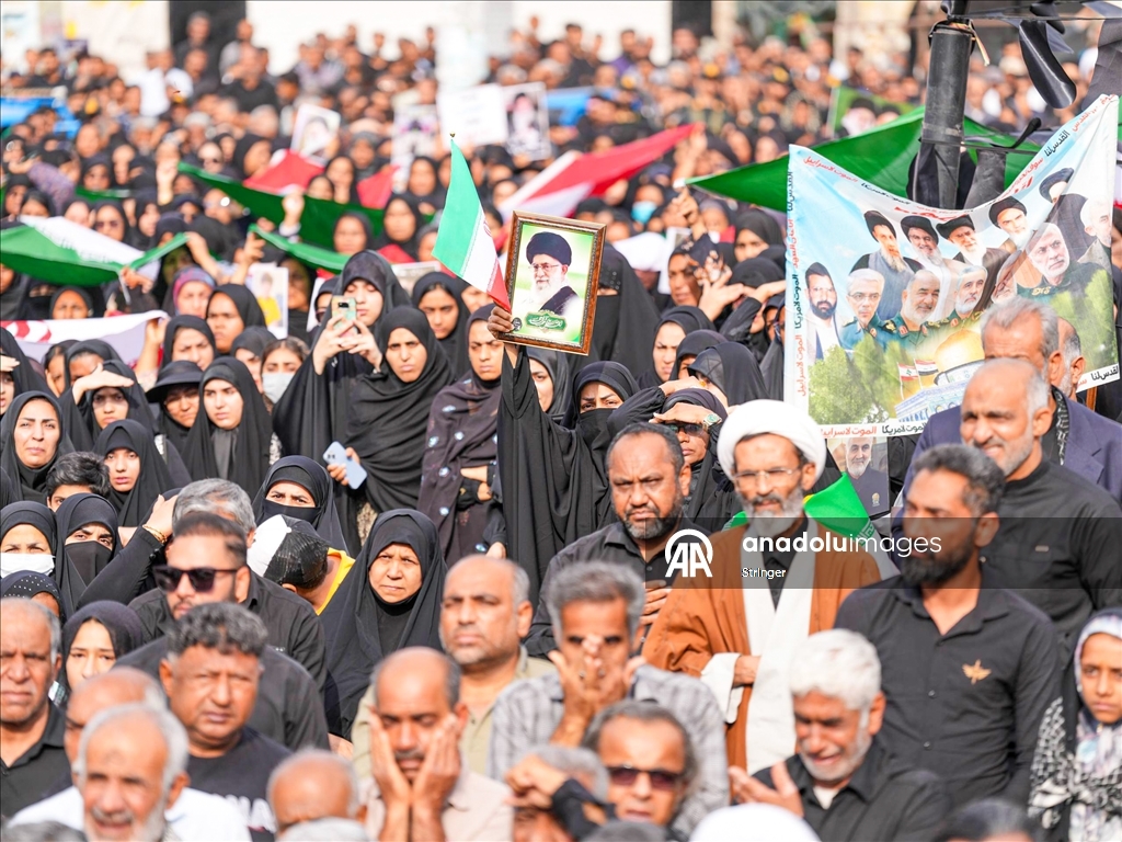 Funeral held for children who lost their lives in US-Israeli attack on Iranian Primary School