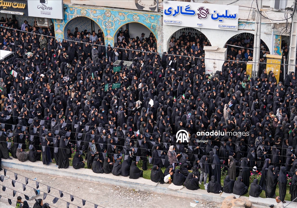 Funeral held for children who lost their lives in US-Israeli attack on Iranian Primary School