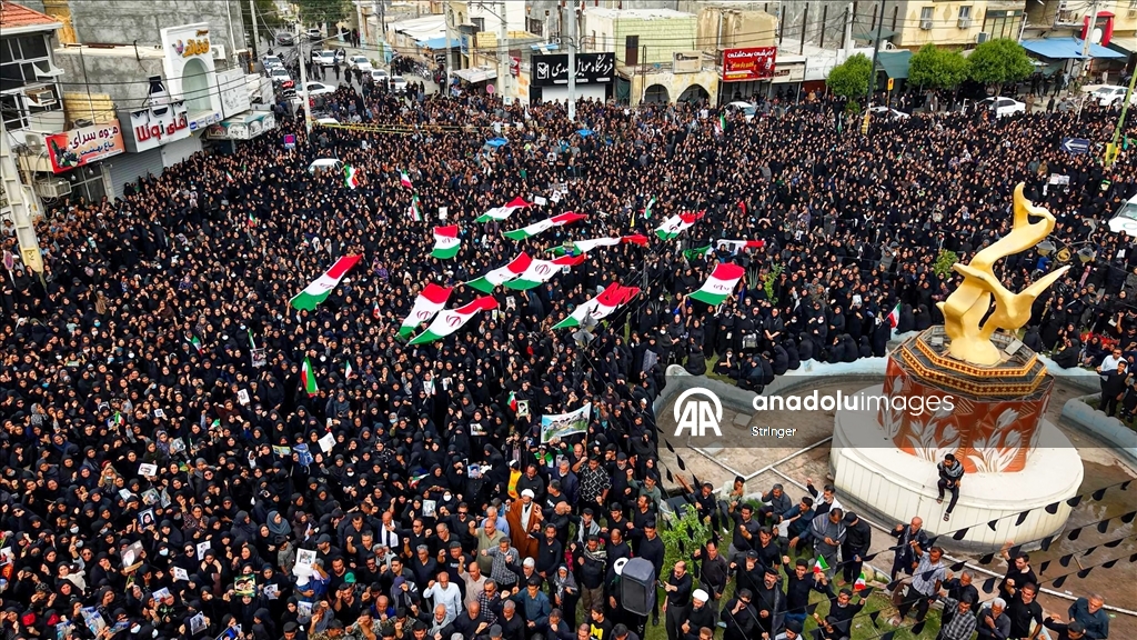 Funeral held for children who lost their lives in US-Israeli attack on Iranian Primary School