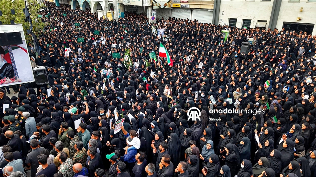 Funeral held for children who lost their lives in US-Israeli attack on Iranian Primary School