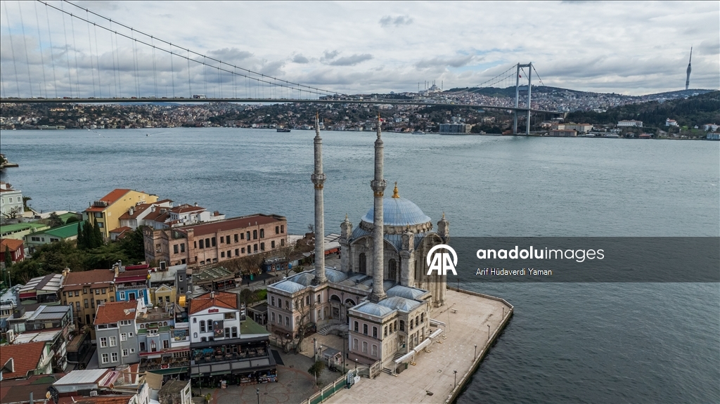 Выдающийся памятник османской архитектуры XIX века - Большая мечеть Меджидие