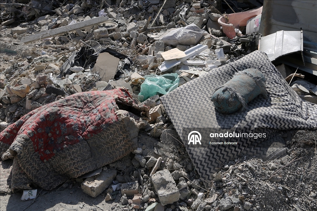 US-Israeli strikes cause destruction in Tehran’s Turkmenistan Square