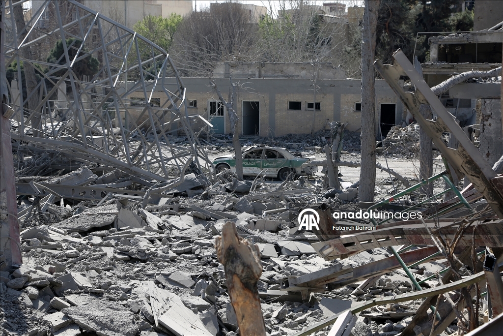 US-Israeli strikes cause destruction in Tehran’s Turkmenistan Square