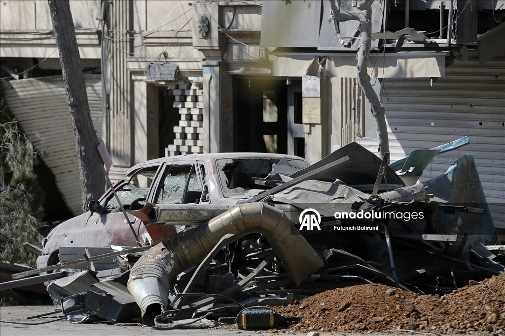 US-Israeli strikes cause destruction in Tehran’s Turkmenistan Square