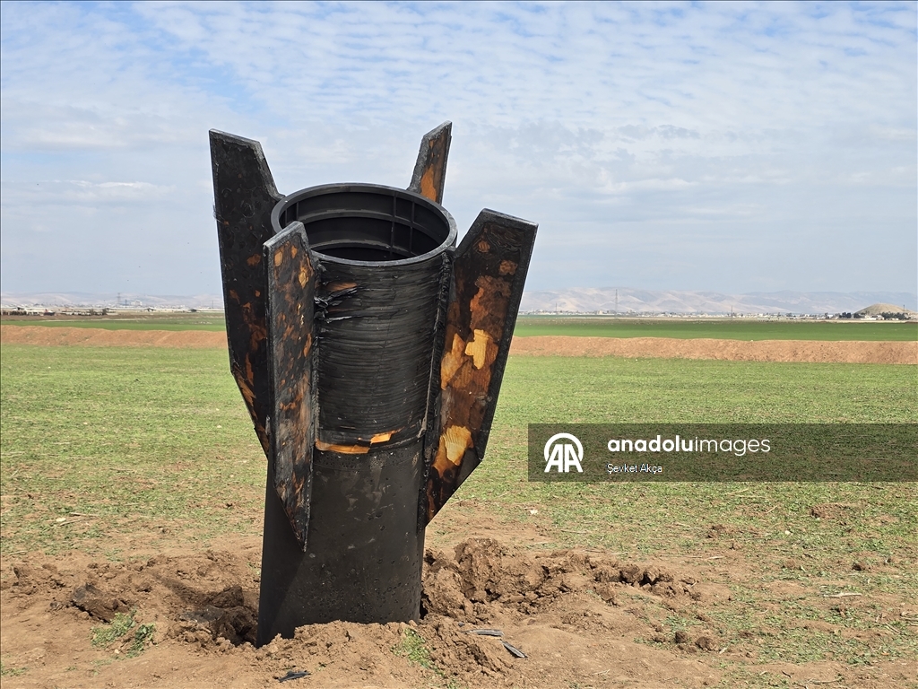 Suriye’nin Kamışlı ilçesinde balistik füze düştü