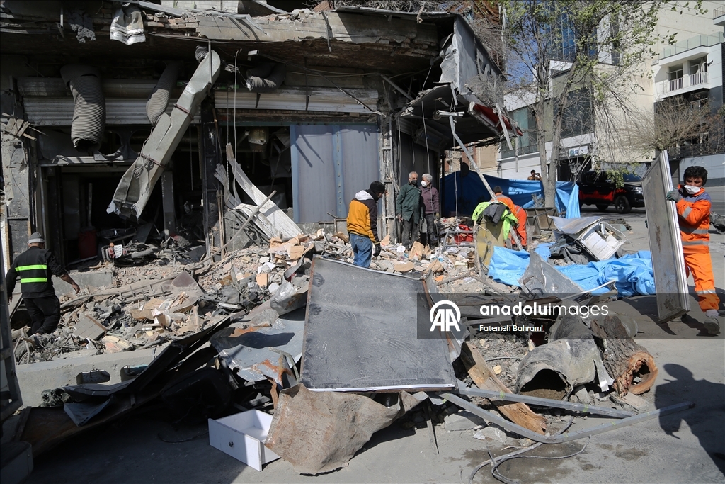 US-Israeli strikes cause destruction in Tehran’s Turkmenistan Square