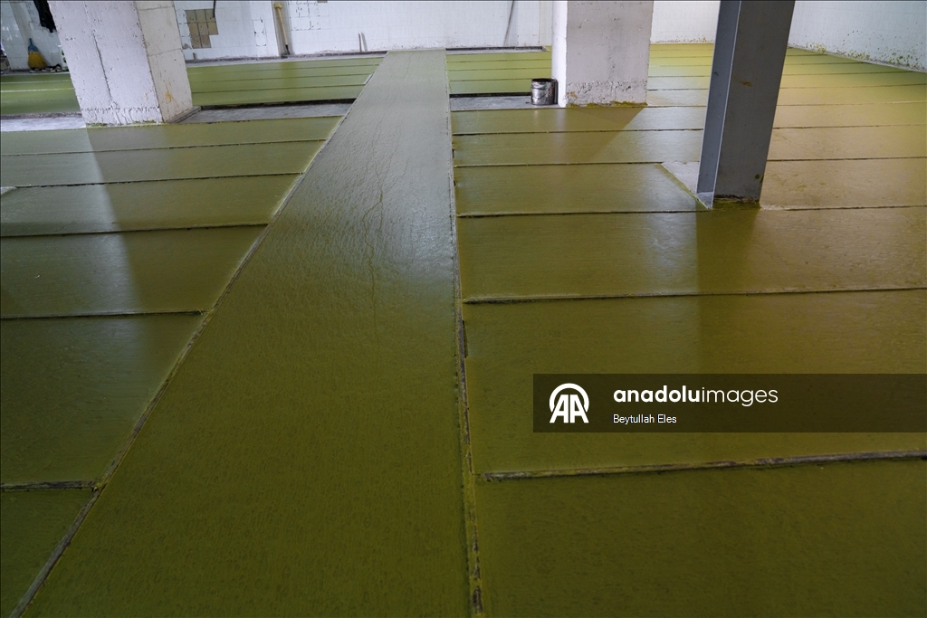 Nizip’te geleneksel yöntemlerle üretilen zeytin sabunu yerli ve yabancı pazarlarda talep görüyor