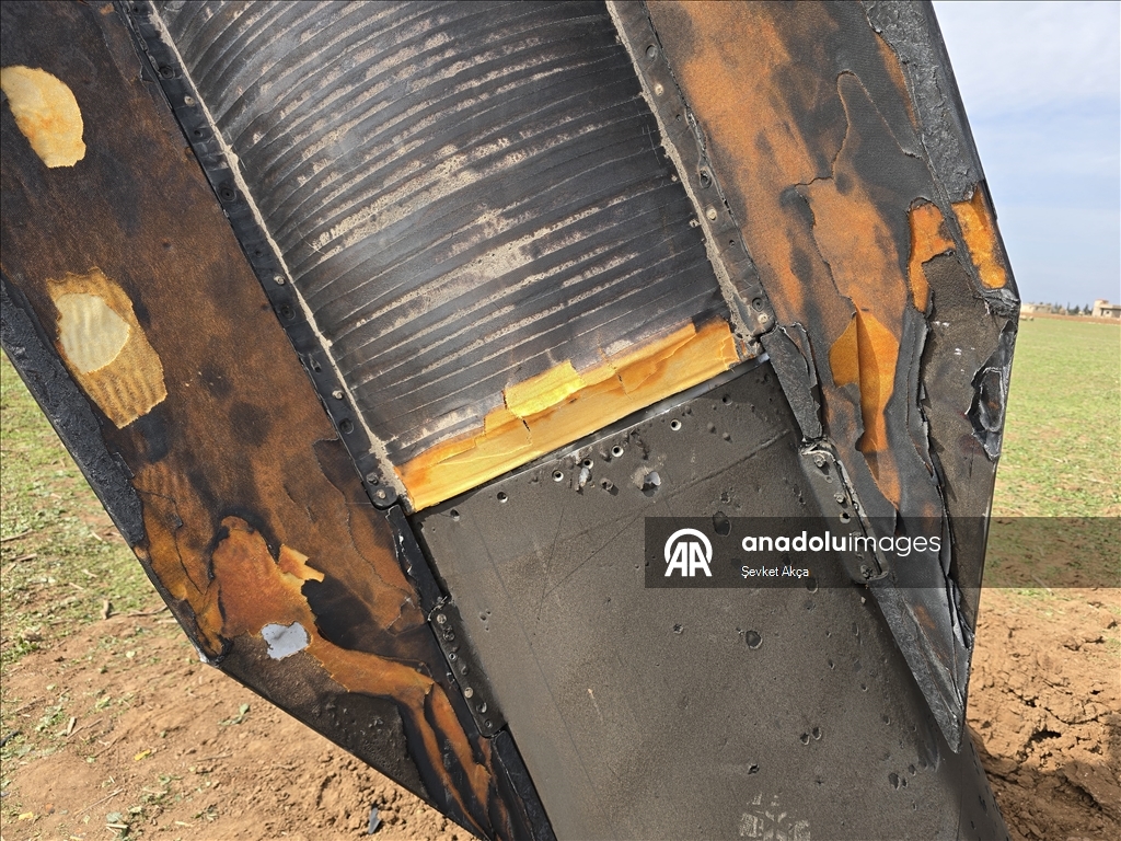 Suriye’nin Kamışlı ilçesinde balistik füze düştü