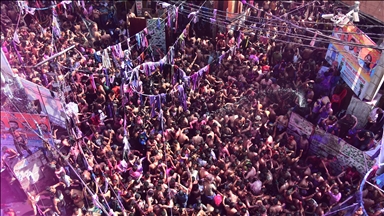 Hindistan'da "Holi Festivali" kutlamaları
