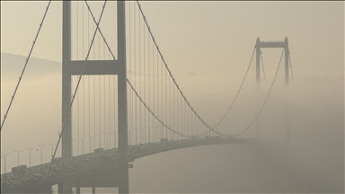 İstanbul'da sis etkili oluyor