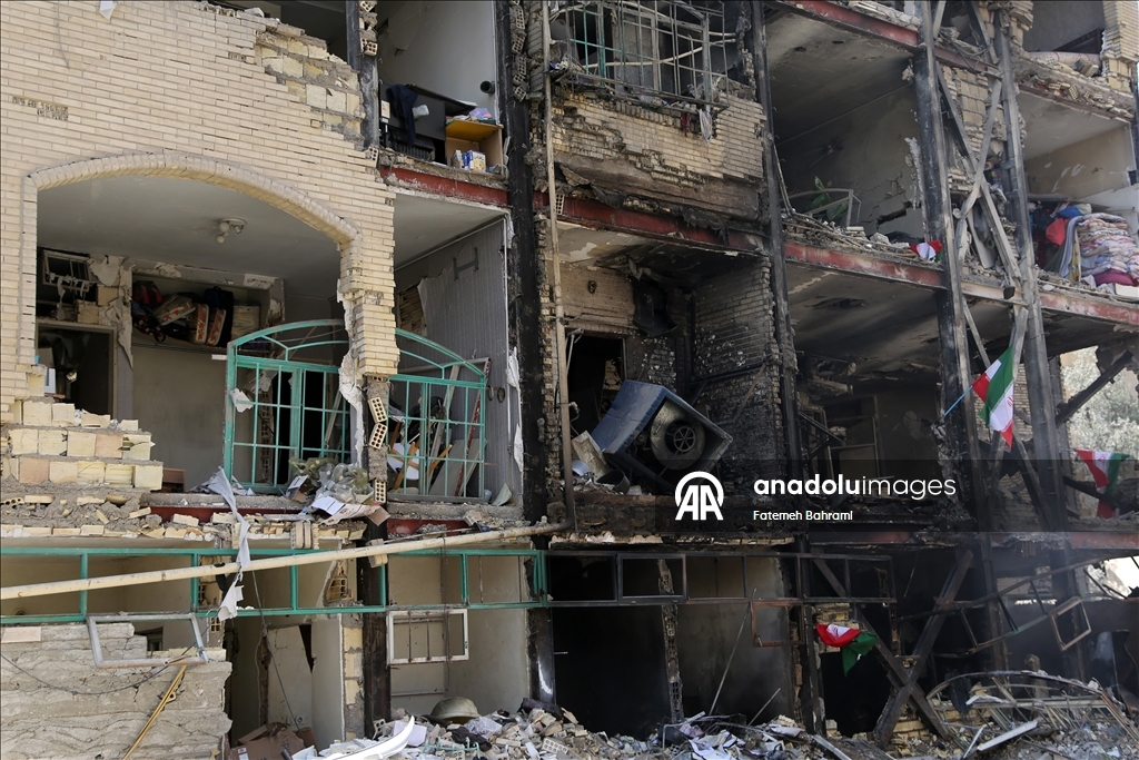 ABD-İsrail saldırıları altındaki Tahran'da yıkım giderek ağırlaşıyor