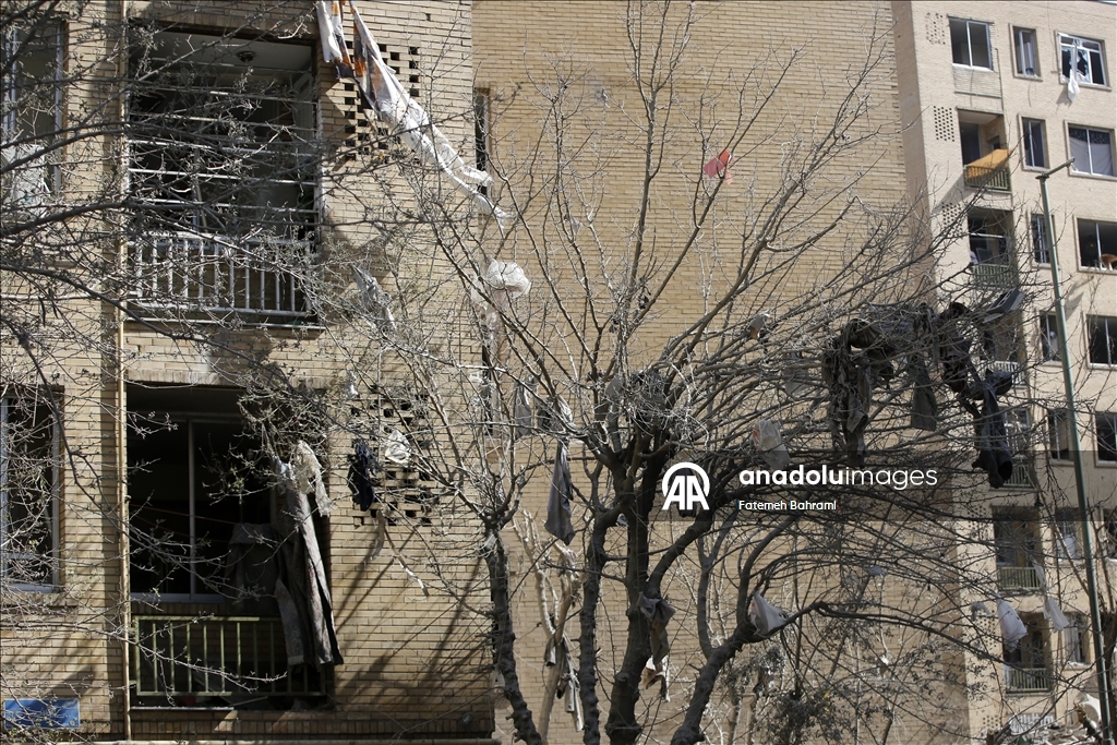 ABD-İsrail saldırıları altındaki Tahran'da yıkım giderek ağırlaşıyor