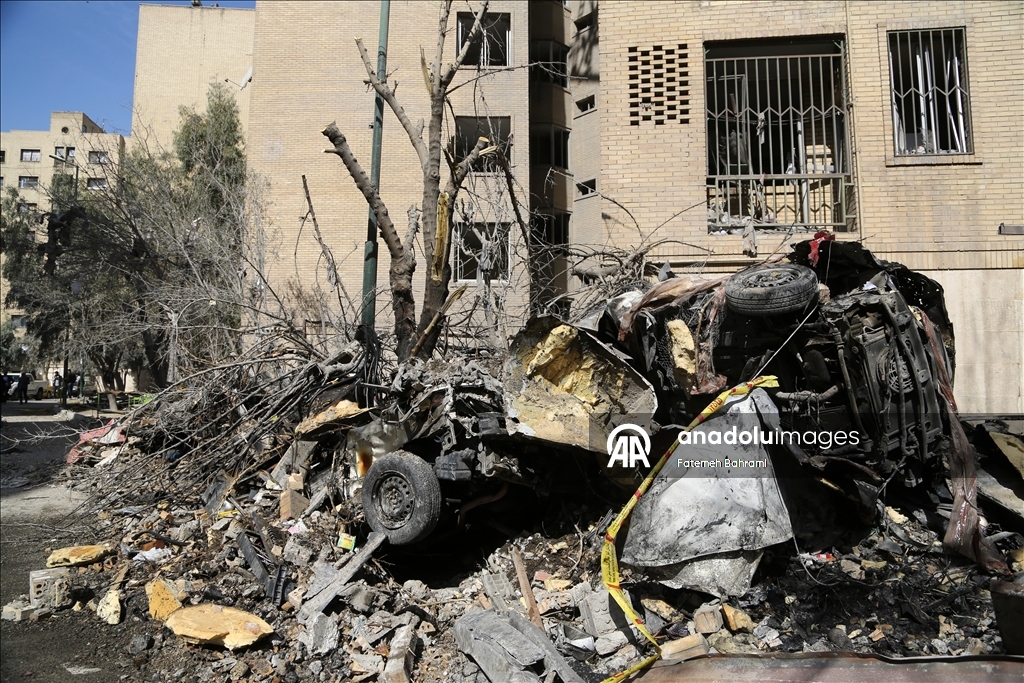 ABD-İsrail saldırıları altındaki Tahran'da yıkım giderek ağırlaşıyor