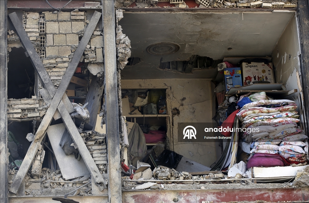 ABD-İsrail saldırıları altındaki Tahran'da yıkım giderek ağırlaşıyor