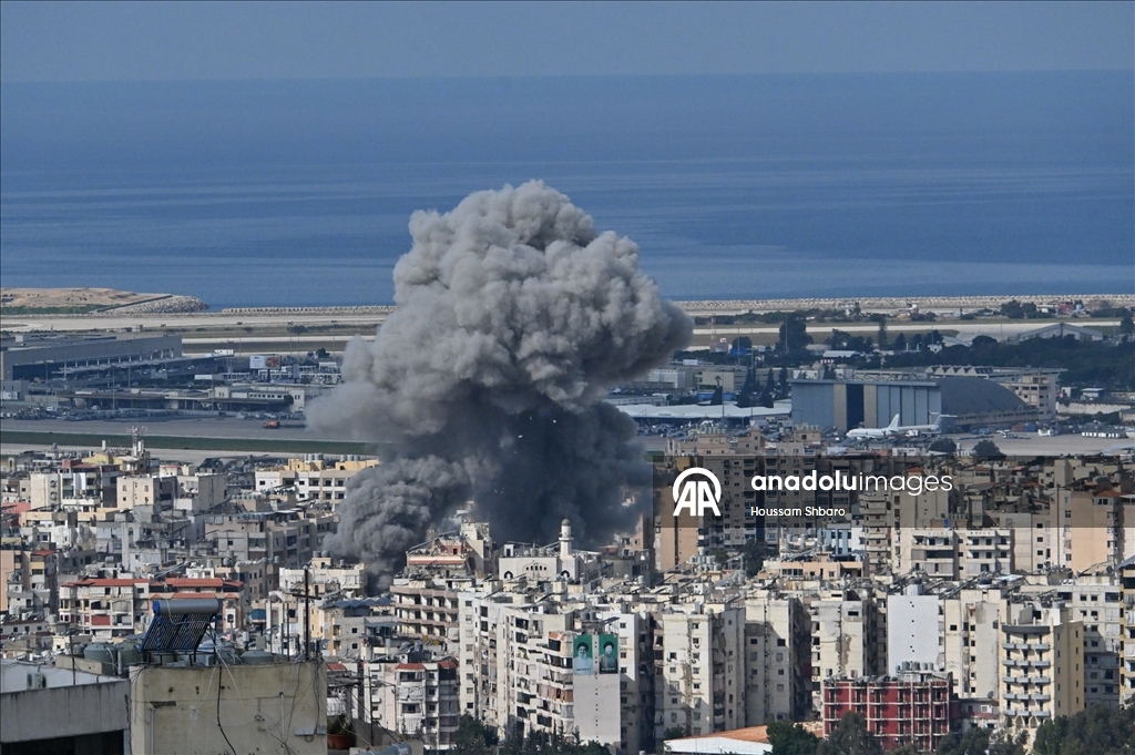 Израиль нанес новый авиаудар по южному пригороду Бейрута