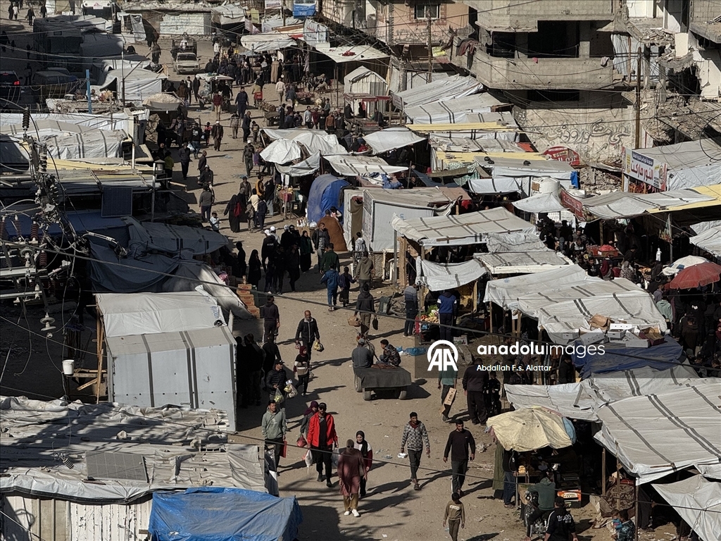 Han Yunus'ta yıkımın gölgesinde günlük yaşam