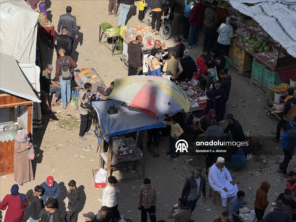 Han Yunus'ta yıkımın gölgesinde günlük yaşam