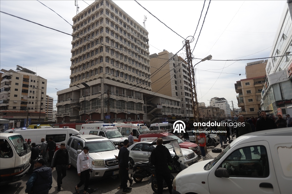 İsrail'in Lübnan'daki beldelere düzenlediği saldırılarda 10 kişi hayatını kaybetti