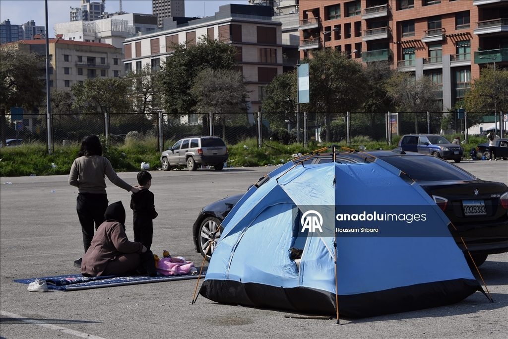 بيروت - ارتفاع النازحين في لبنان إلى 110 آلاف منذ تصعيد إسرائيل عدوانها