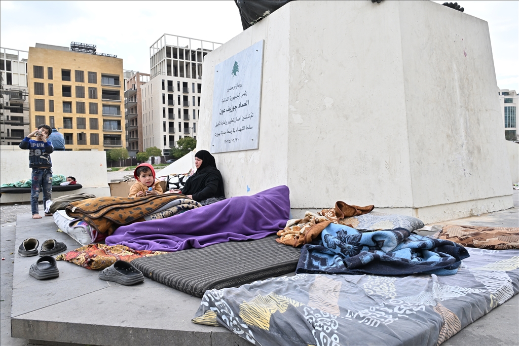 بيروت - ارتفاع النازحين في لبنان إلى 110 آلاف منذ تصعيد إسرائيل عدوانها