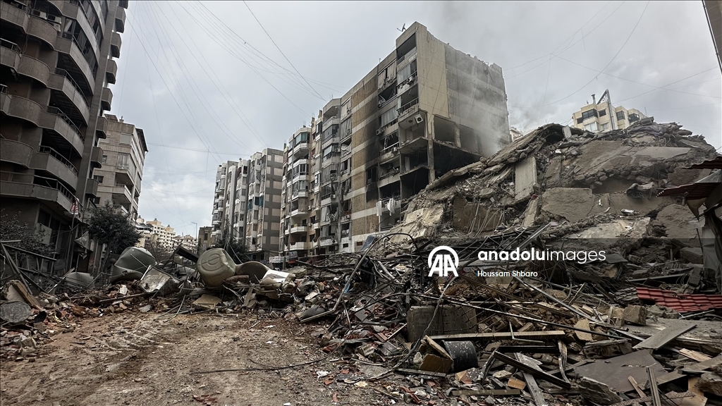 При израильских ударах по району Дахия в Бейруте повреждено множество зданий