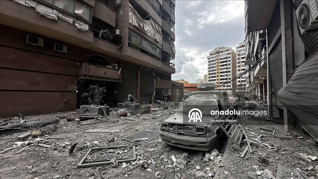 При израильских ударах по району Дахия в Бейруте повреждено множество зданий