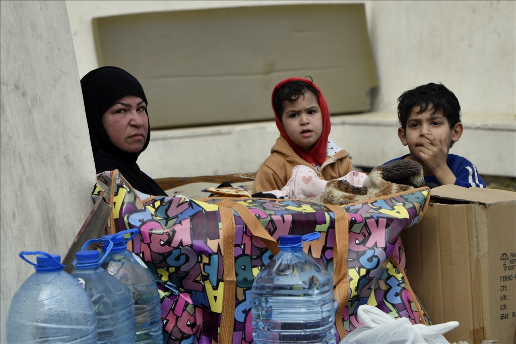 بيروت - ارتفاع النازحين في لبنان إلى 110 آلاف منذ تصعيد إسرائيل عدوانها
