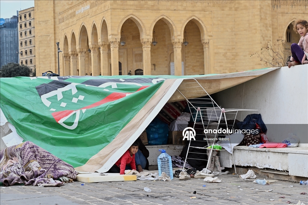 بيروت - ارتفاع النازحين في لبنان إلى 110 آلاف منذ تصعيد إسرائيل عدوانها