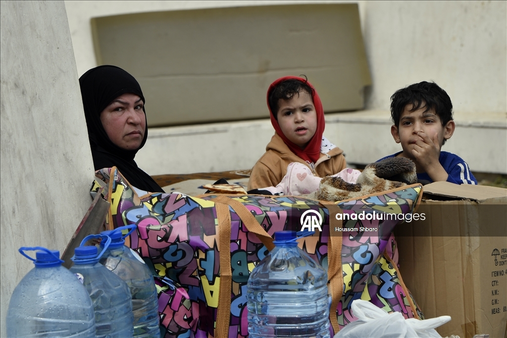 بيروت - ارتفاع النازحين في لبنان إلى 110 آلاف منذ تصعيد إسرائيل عدوانها