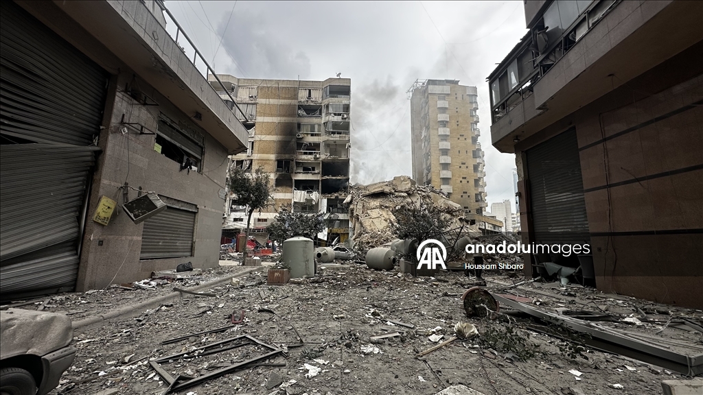 При израильских ударах по району Дахия в Бейруте повреждено множество зданий