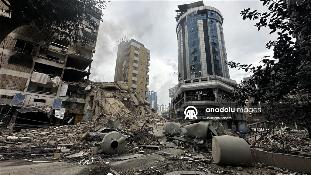 При израильских ударах по району Дахия в Бейруте повреждено множество зданий