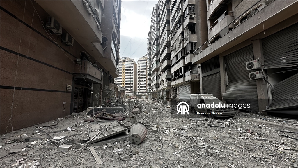 При израильских ударах по району Дахия в Бейруте повреждено множество зданий