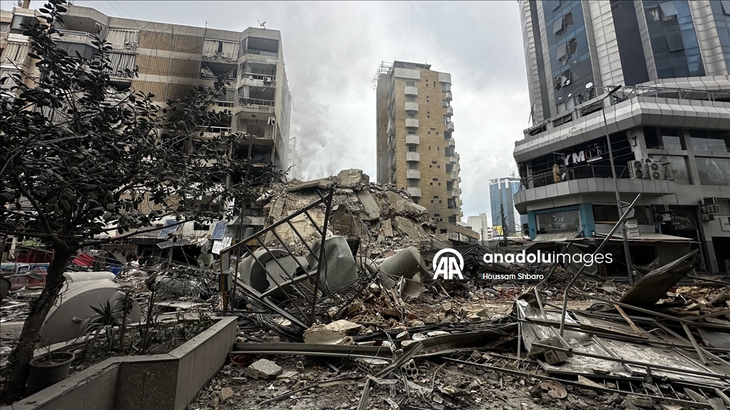 При израильских ударах по району Дахия в Бейруте повреждено множество зданий