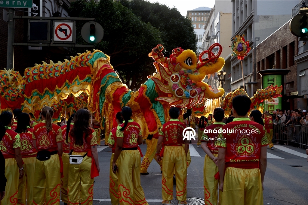 В Сан-Франциско прошел традиционный парад по случаю Китайского Нового года