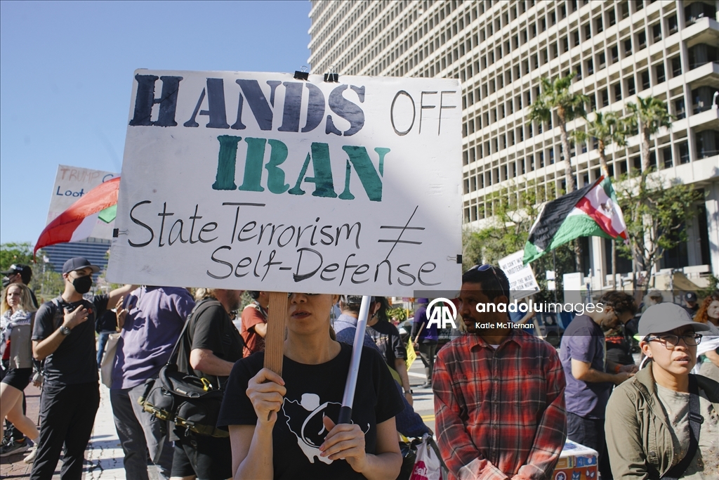 В Лос-Анджелесе прошла акция протеста против войны