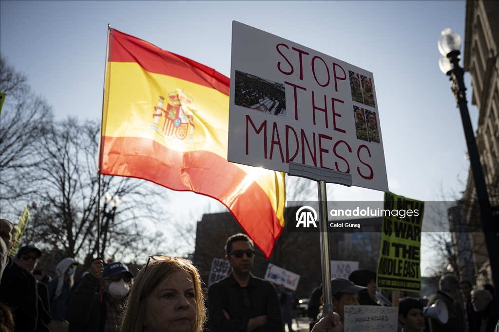 В Вашингтоне прошла акция протеста против войны