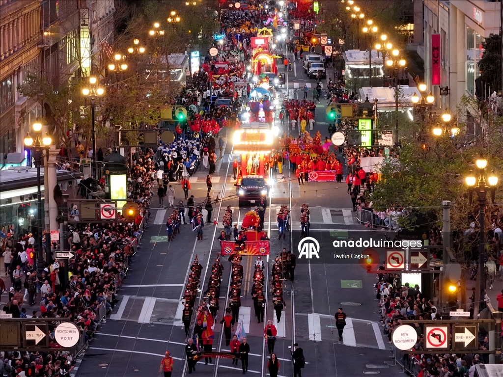 В Сан-Франциско прошел традиционный парад по случаю Китайского Нового года