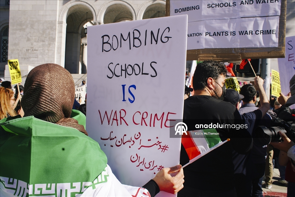 В Лос-Анджелесе прошла акция протеста против войны