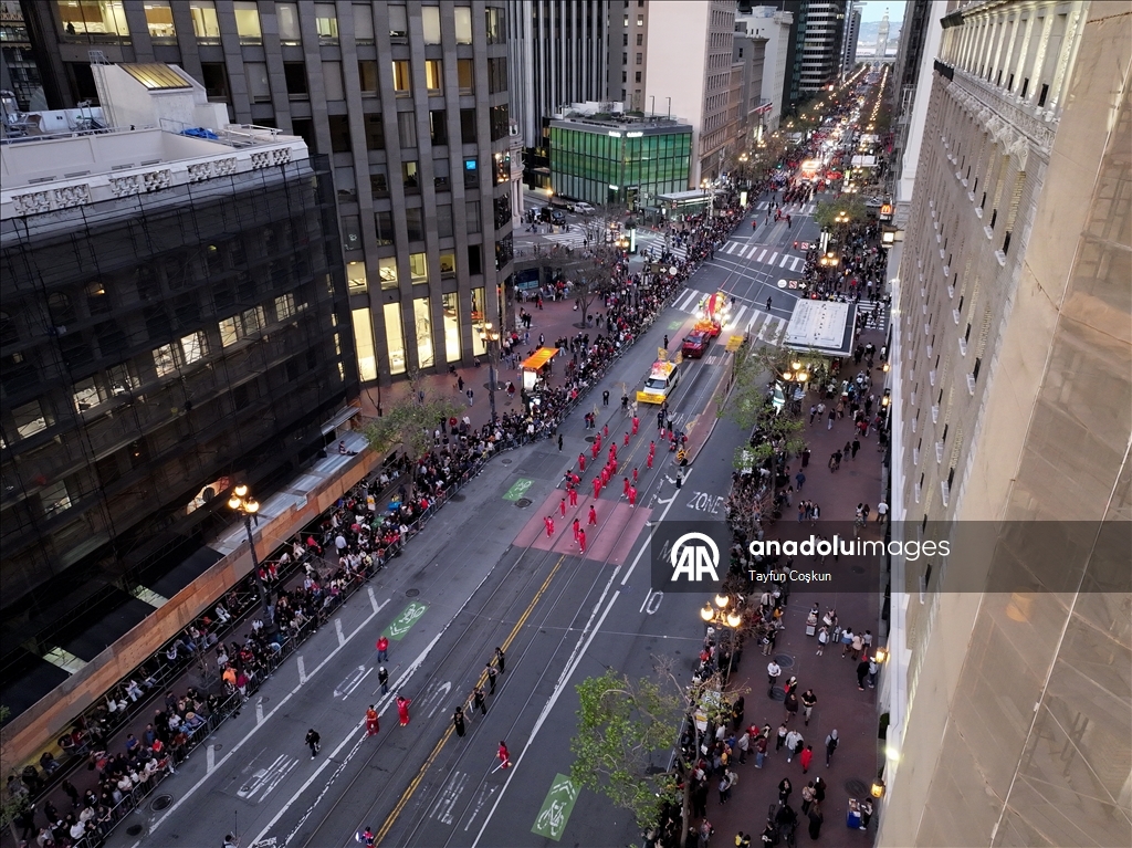 В Сан-Франциско прошел традиционный парад по случаю Китайского Нового года