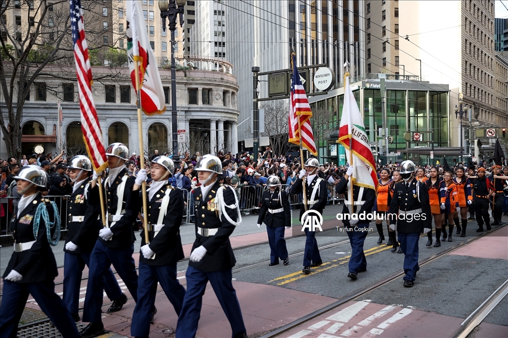 В Сан-Франциско прошел традиционный парад по случаю Китайского Нового года