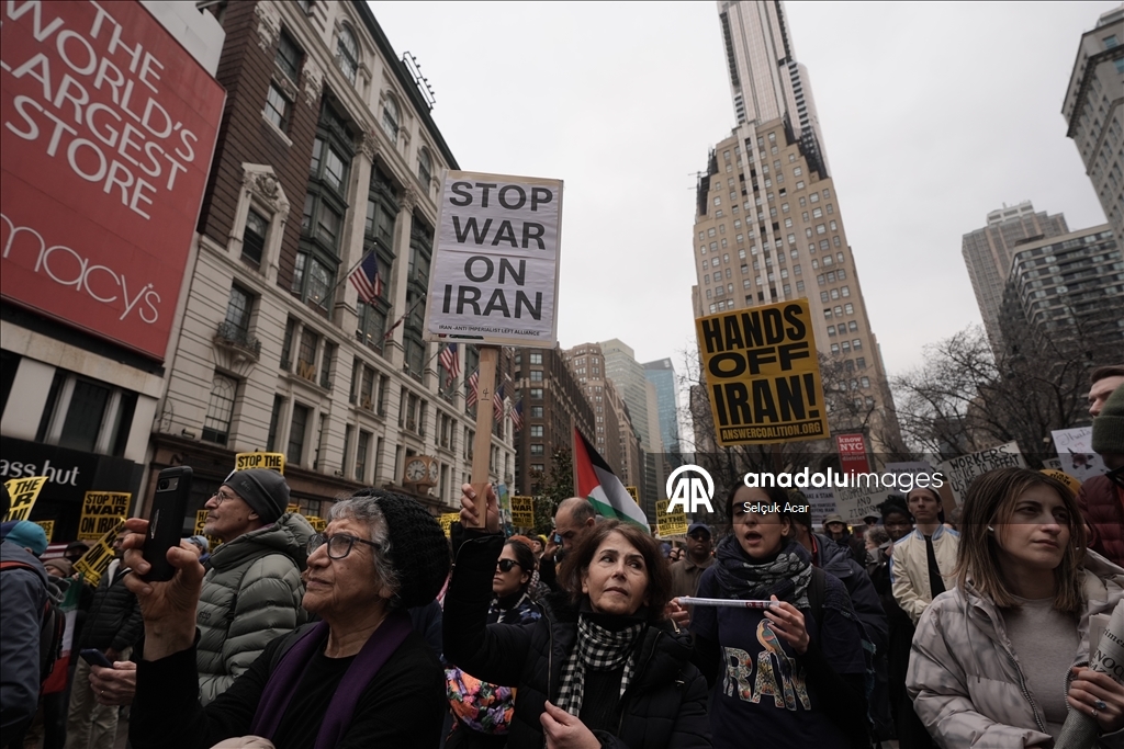 ABD'de savaş karşıtı protesto düzenlendi